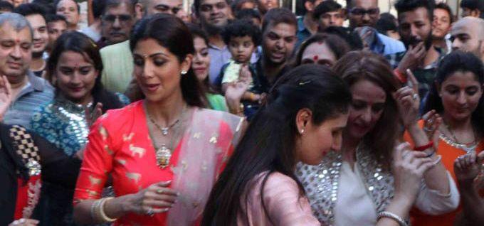 Shilpa Shetty's Ganesh Visarjan 2016 Photos