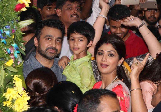 Shilpa Shetty's Ganesh Visarjan 2016 Photos