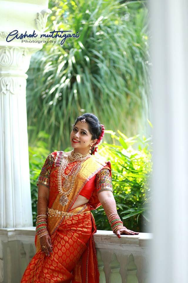 Telugu TV Actress Lahari Marriage Exclusive Photos