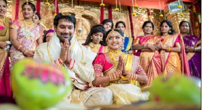 Varun Sandesh and Vithika Sheru Marriage Photos