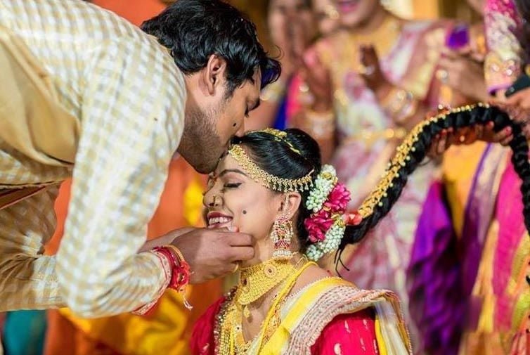 Varun Sandesh and Vithika Sheru Marriage Photos