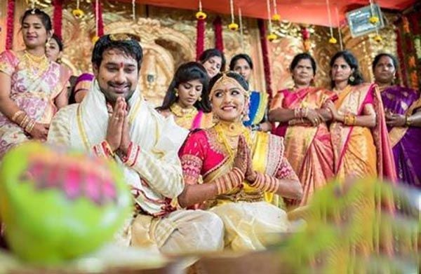 Varun Sandesh and Vithika Sheru Marriage Photos