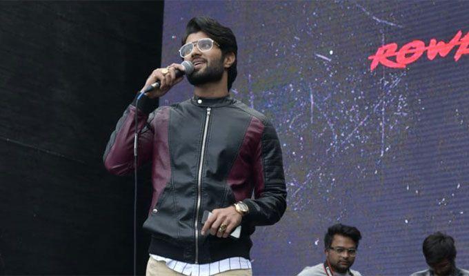 Vijay Devarakonda at Rowdy Brand Launch Photos