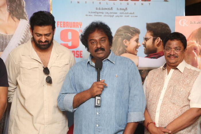 Young Rebel Star Prabhas Launching the First Song from Inttelligent Movie