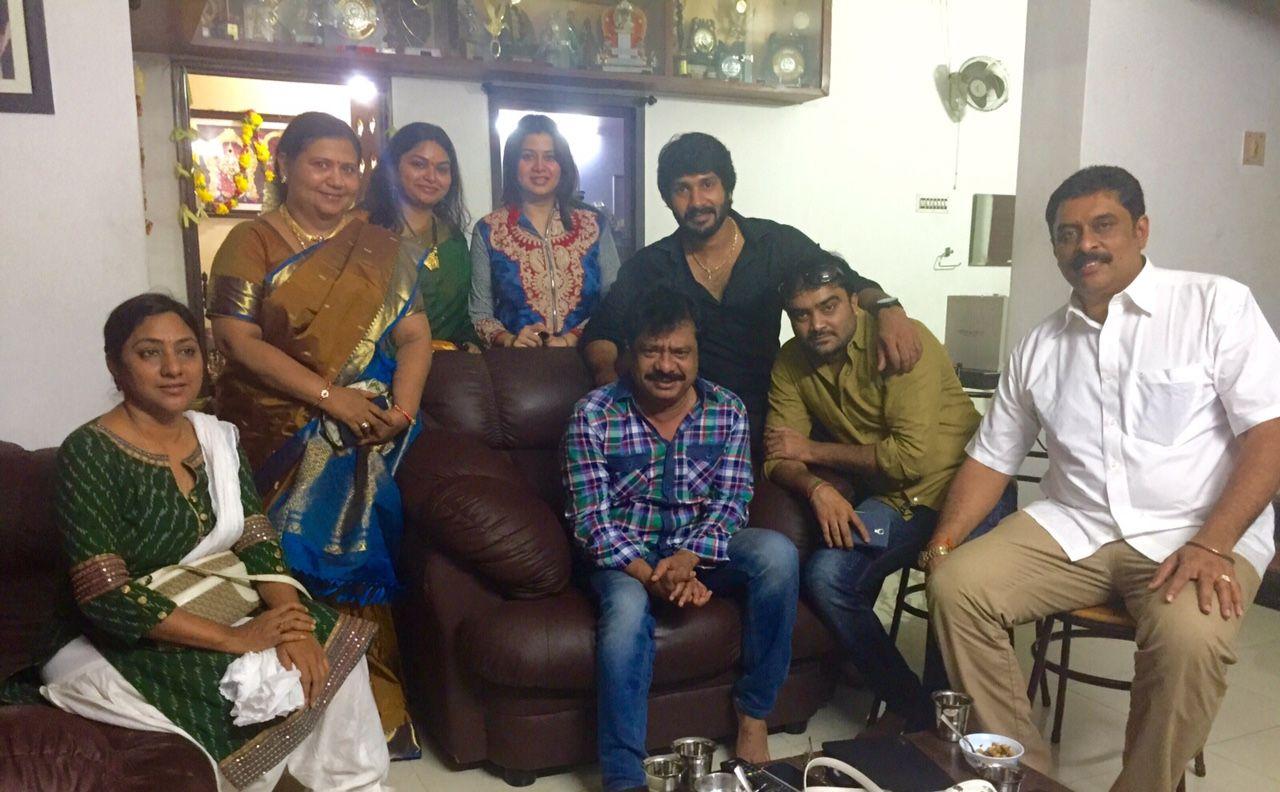 Actor Vishal Paandavar Ani Canvass Stills