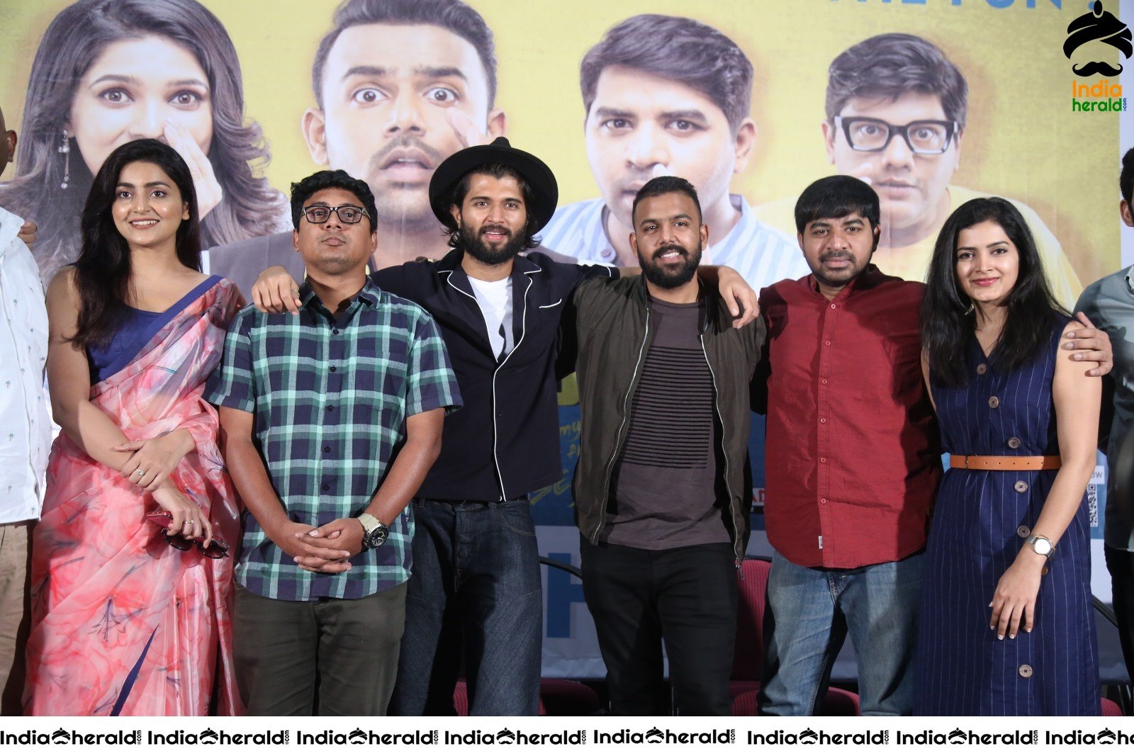 Actors Group Photo at MMC Success Meet Set 1