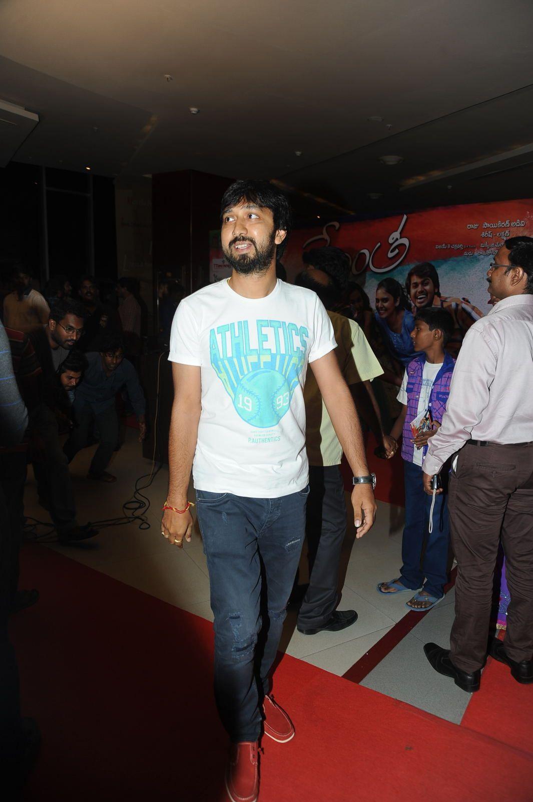 Celebs At Kerintha Movie Premier Show Photos