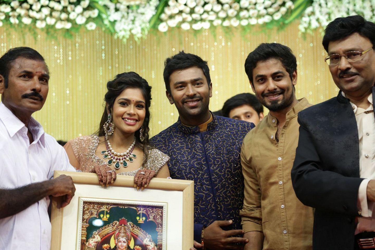 Celebs at Shanthanu Keerthi Wedding Reception Photos