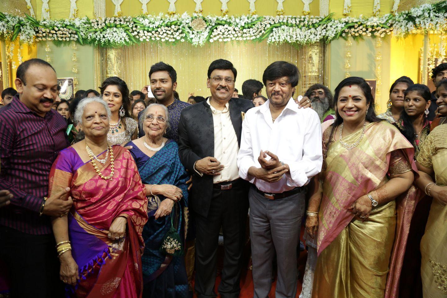 Celebs at Shanthanu Keerthi Wedding Reception Photos