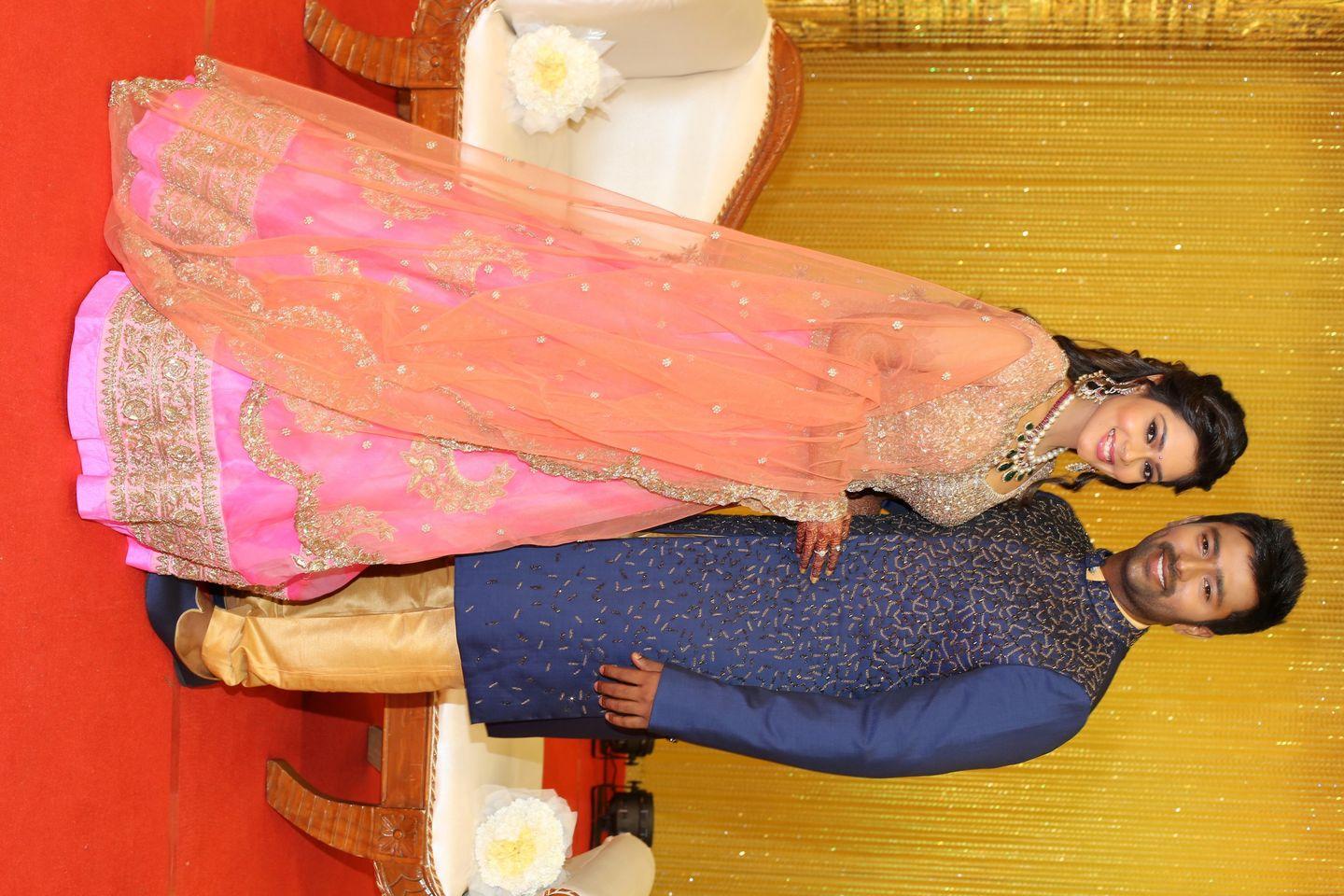 Celebs at Shanthanu Keerthi Wedding Reception Photos