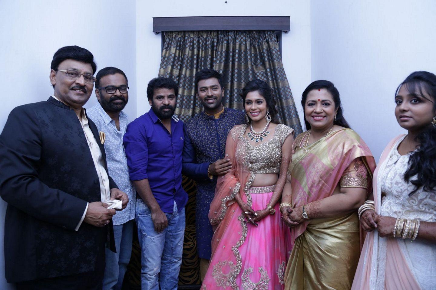 Celebs at Shanthanu Keerthi Wedding Reception Photos