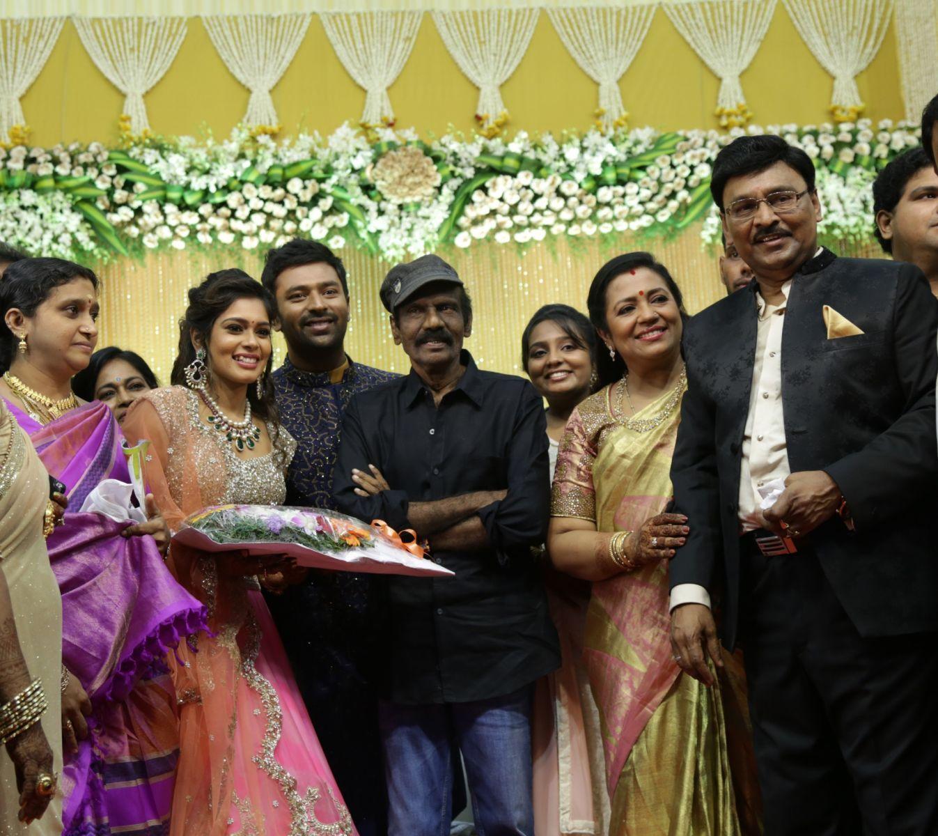 Celebs at Shanthanu Keerthi Wedding Reception Photos