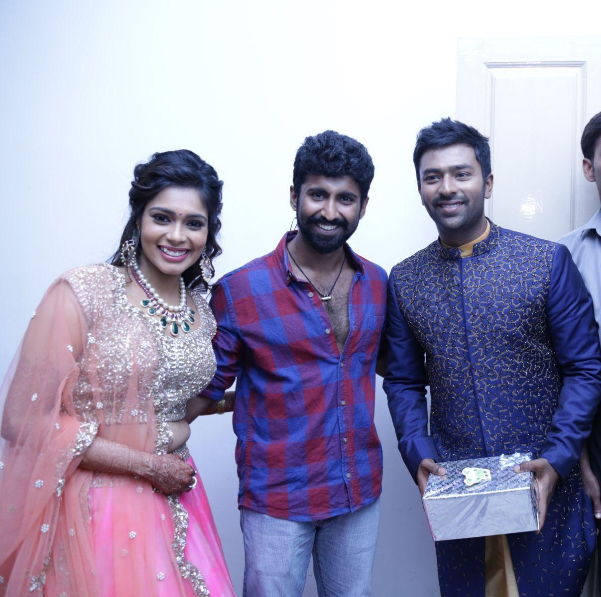 Celebs at Shanthanu Keerthi Wedding Reception Photos