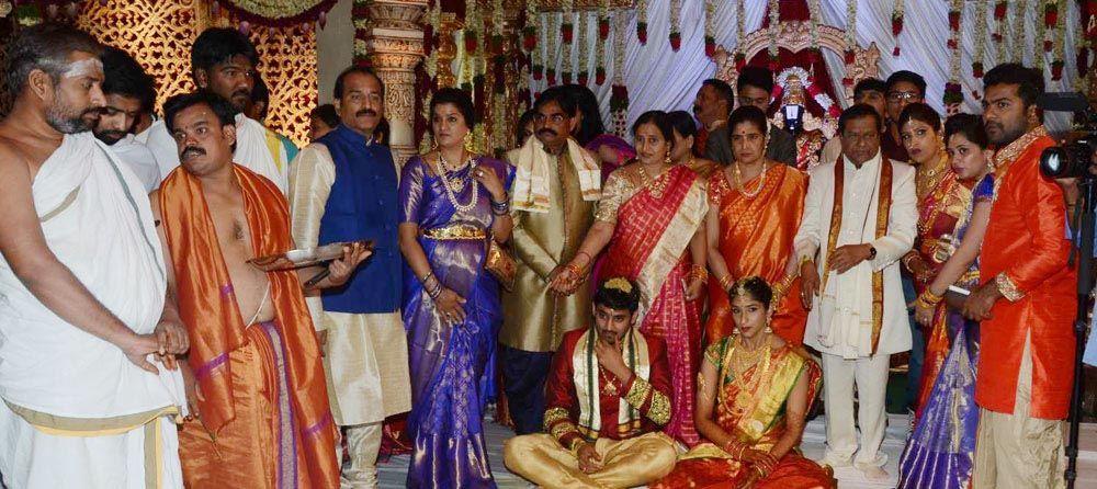 Celebs At Sri Divya And Sai Nikhilesh Marriage Photos