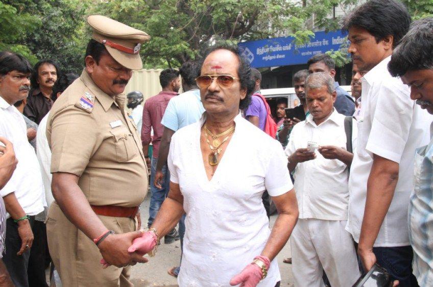 Celebs pays his last respect to ‪MS Viswanathan Photos