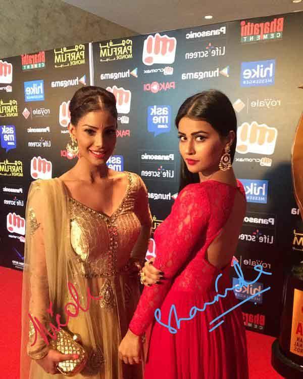 Celebs Signature Stills At SIIMA Awards 2015