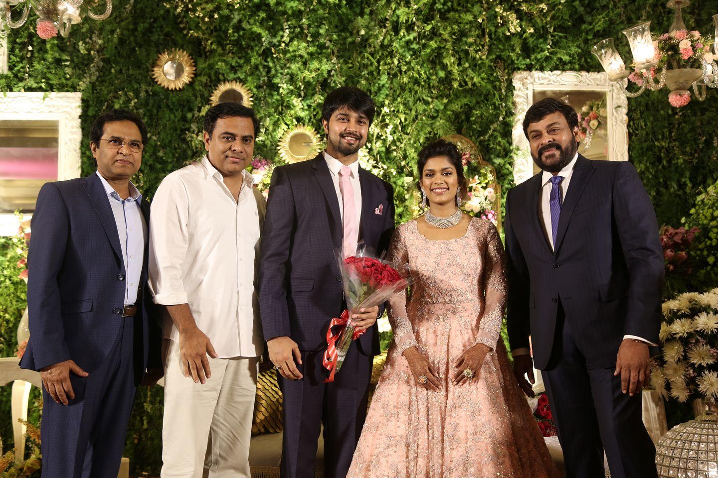 Chiru Daughter Srija Wedding Reception Photos