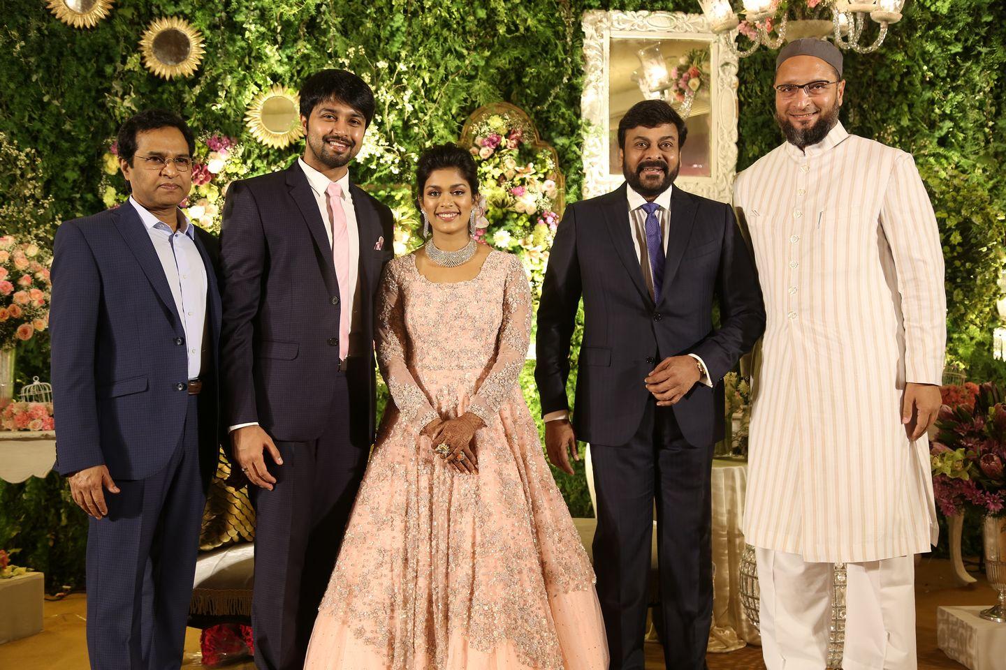 Chiru Daughter Srija Wedding Reception Photos