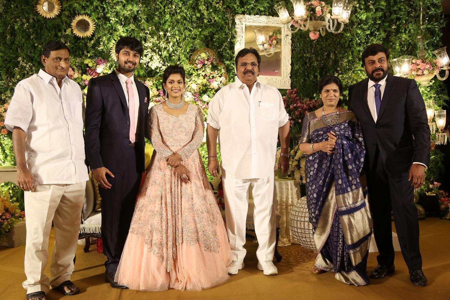 Chiru Daughter Srija Wedding Reception Photos