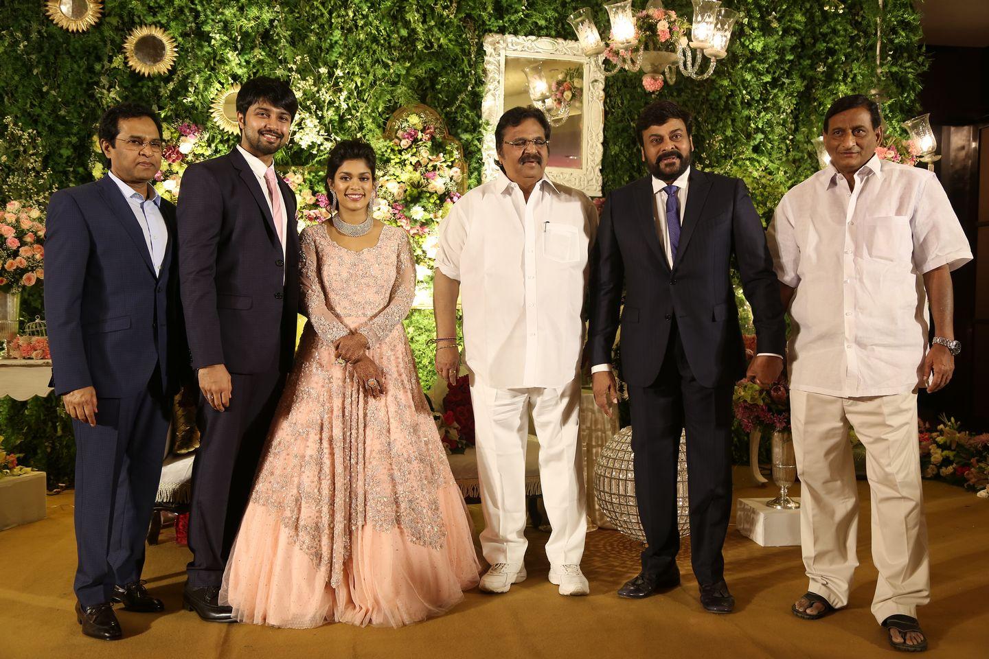 Chiru Daughter Srija Wedding Reception Photos