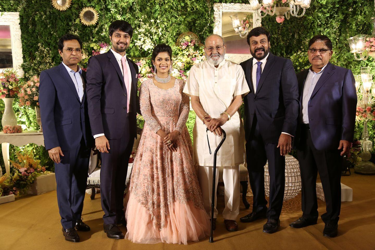 Chiru Daughter Srija Wedding Reception Photos