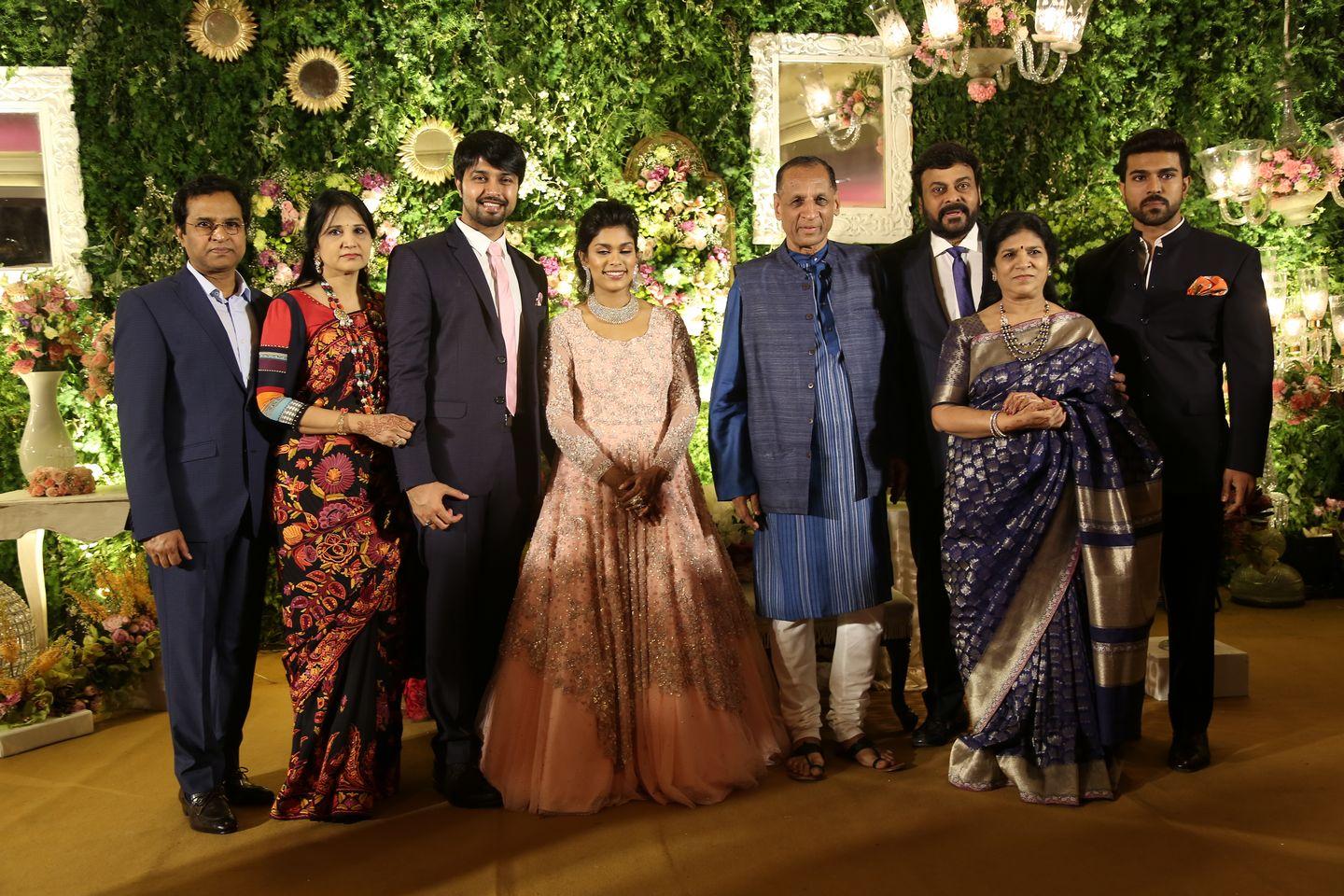 Chiru Daughter Srija Wedding Reception Photos