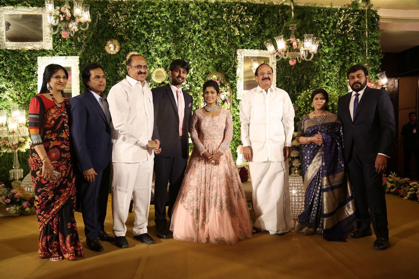 Chiru Daughter Srija Wedding Reception Photos