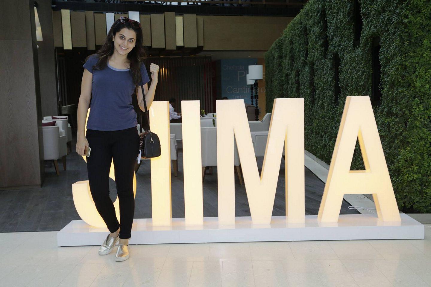 Exclusive Images Of Celebs At SIIMA