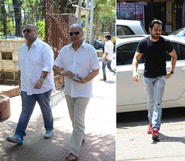 Funeral of Emraan Hashmi Mother Photos