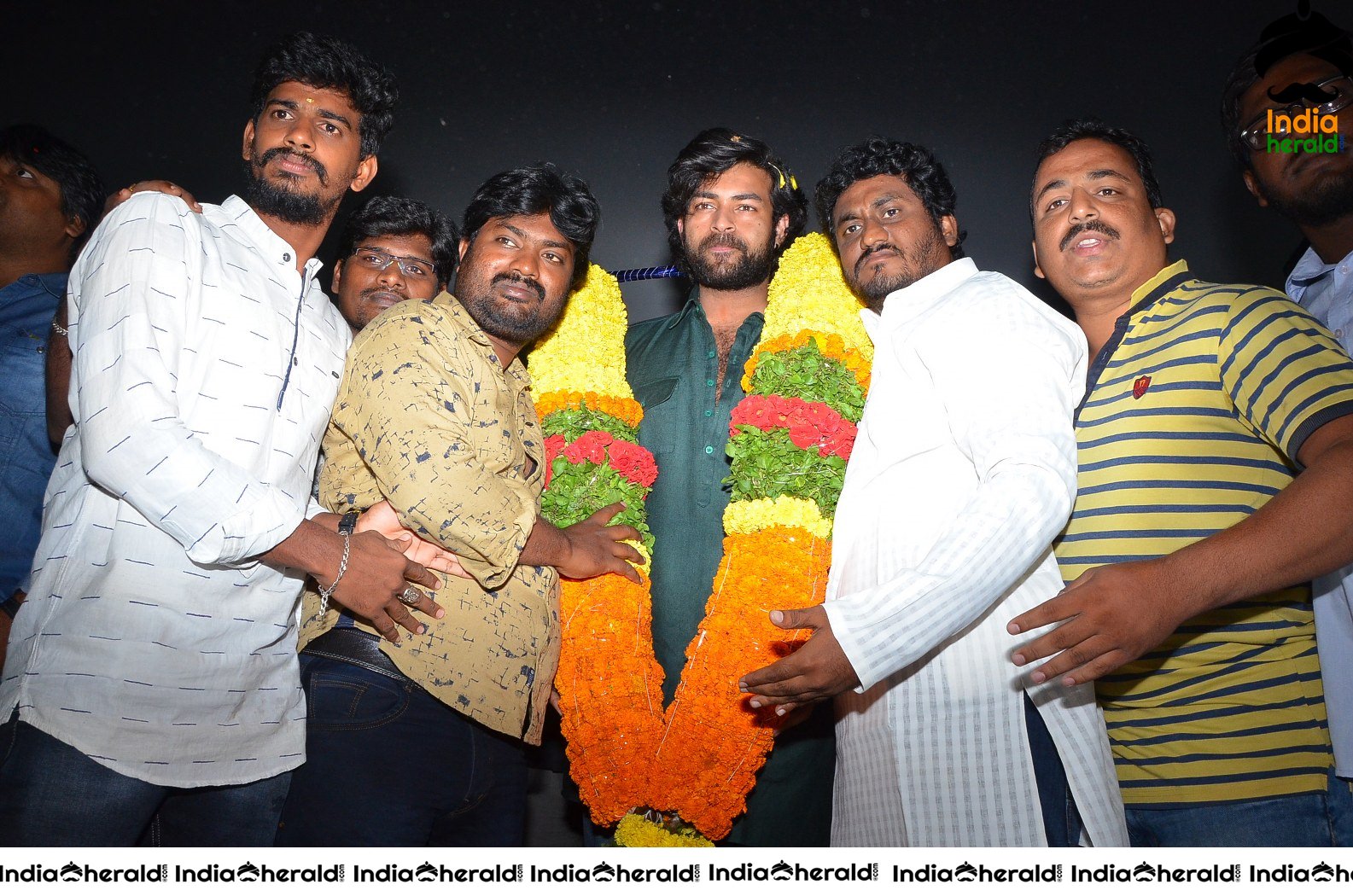 Gaddala Konda Ganesh Team at Rajahmundry Swamy Theatre Set 1