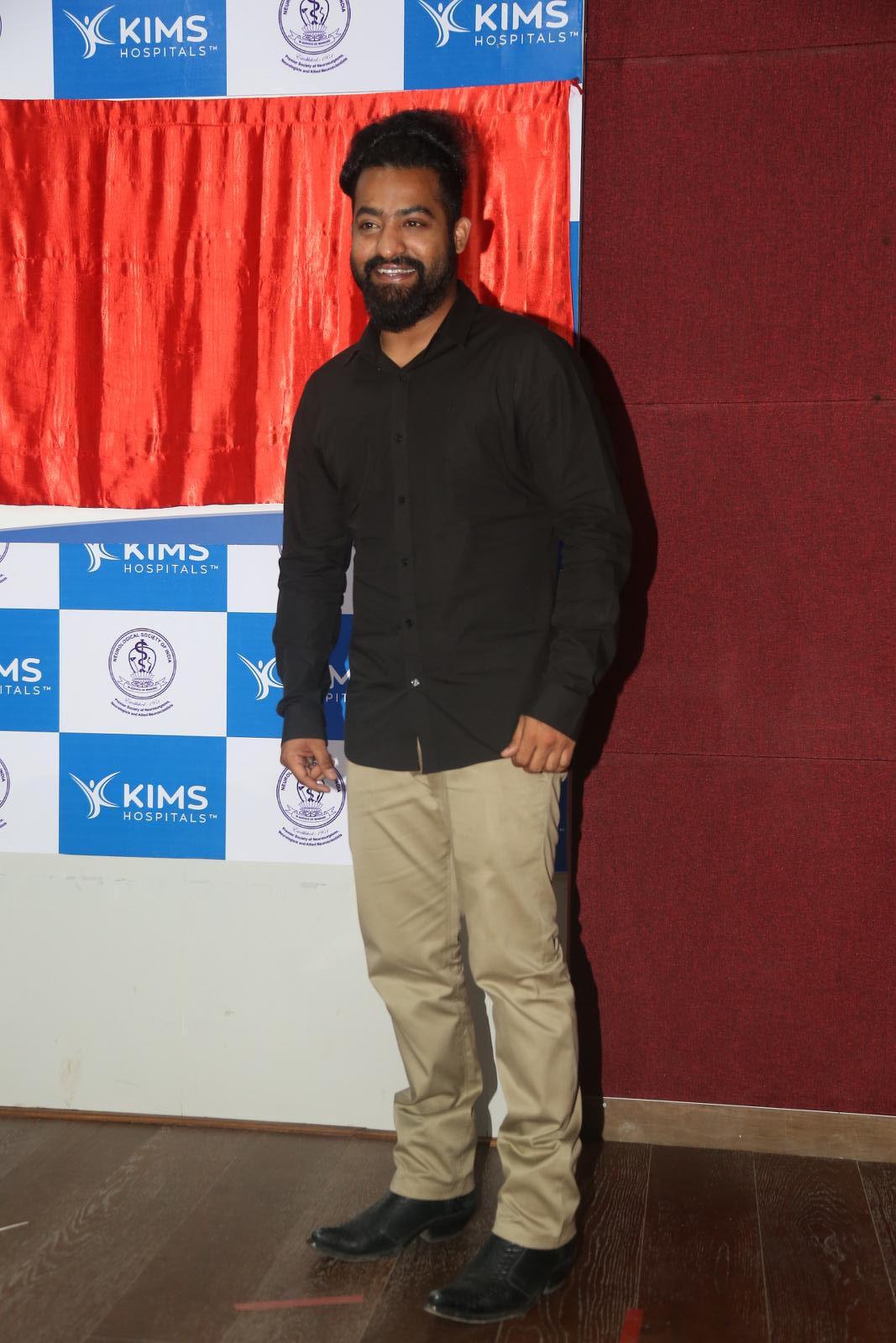 Jr NTR At Kims Acute Stroke Unit Inauguration