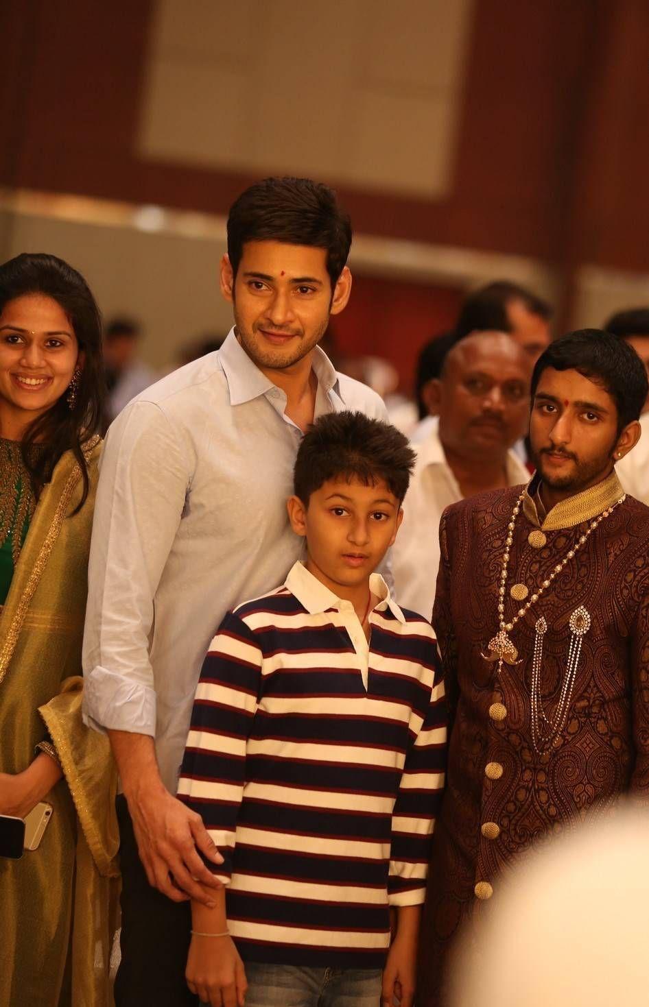 Mahesh Babu Stills At Adiseshagiri Rao Son Engagement