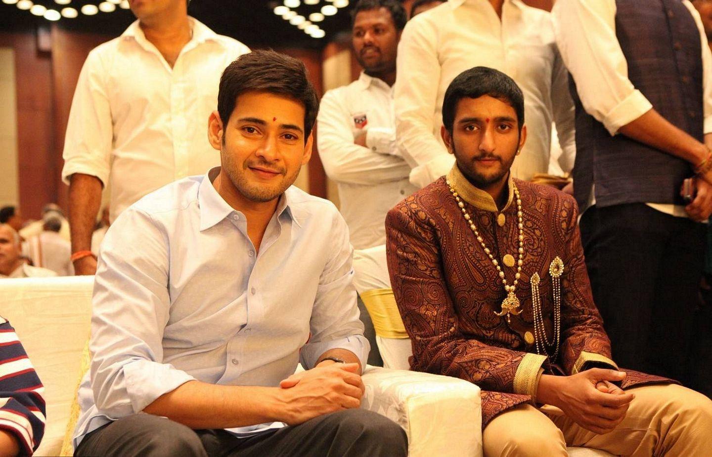 Mahesh Babu Stills At Adiseshagiri Rao Son Engagement