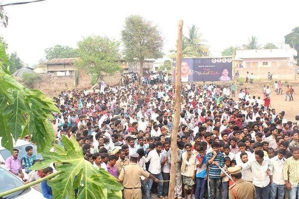 Mahesh Babu Visits Burripalem Photos