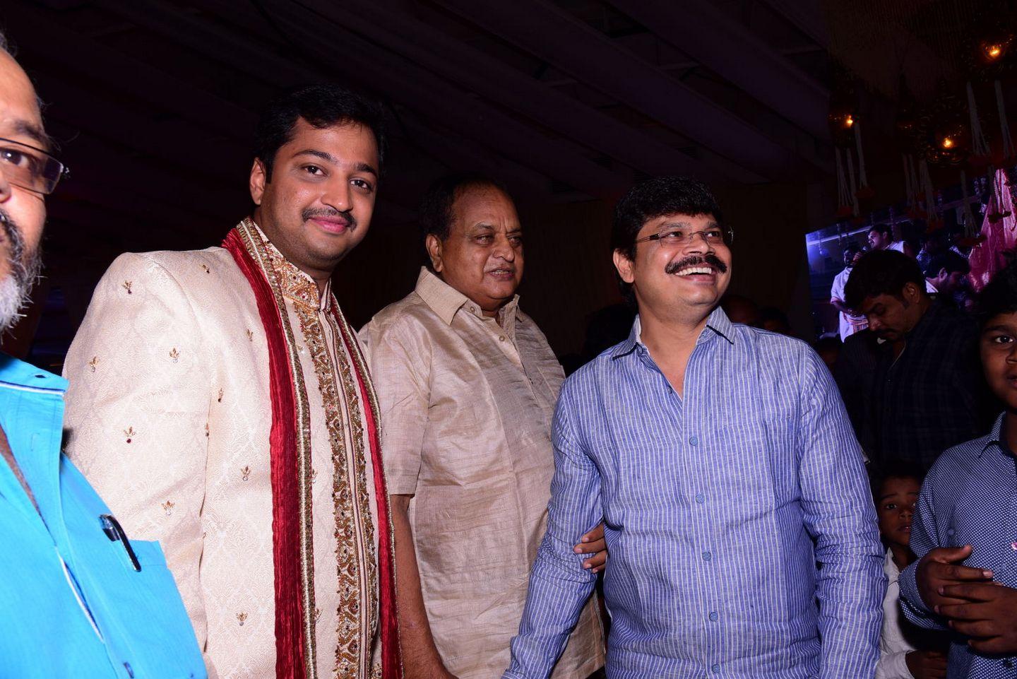 Main Celebs Group at Allari Naresh Wedding Photos