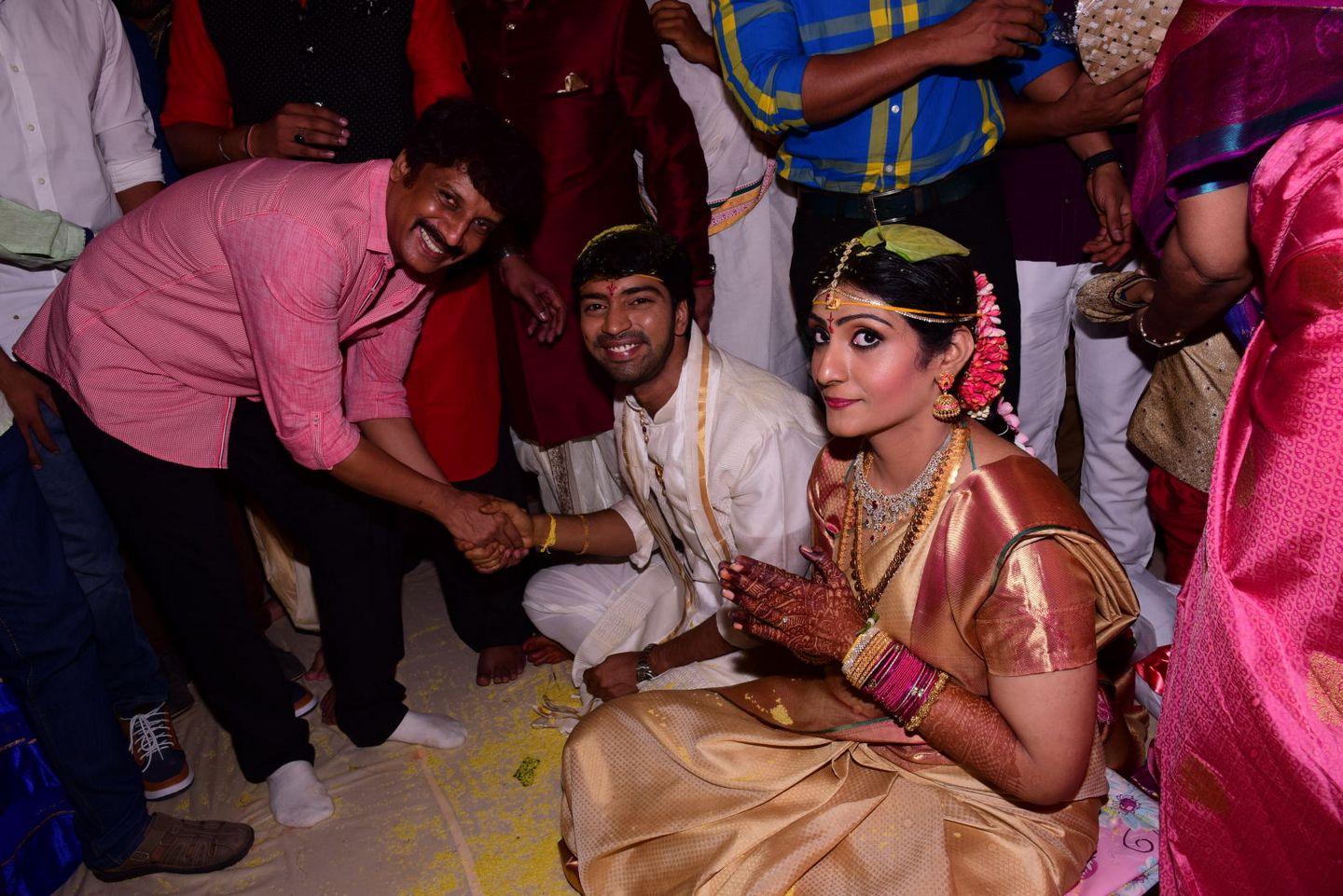 Main Celebs Group at Allari Naresh Wedding Photos