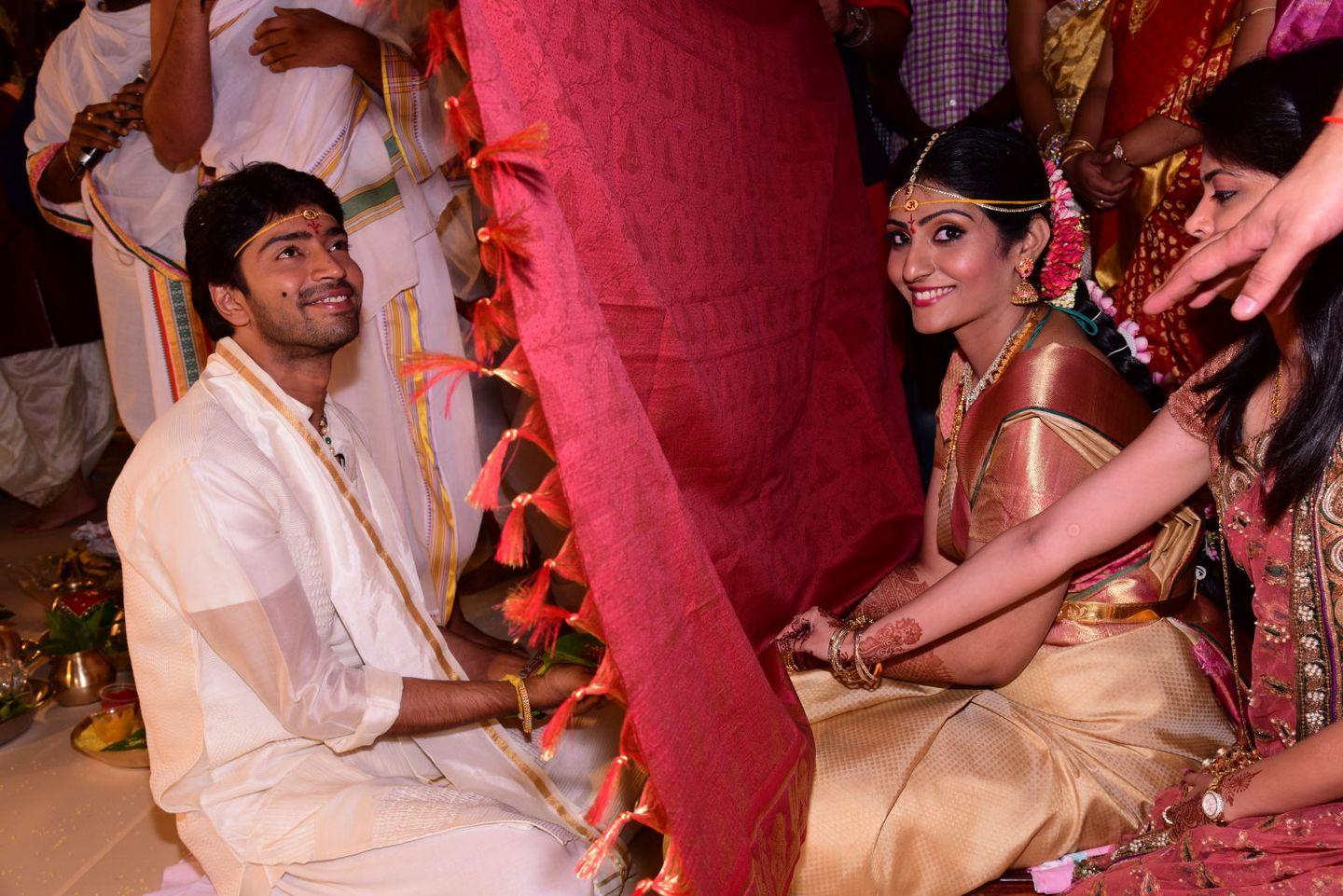 Main Celebs Group at Allari Naresh Wedding Photos