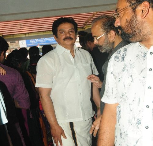 Malayalam actress Kalpana Ranjini’s funeral Photos