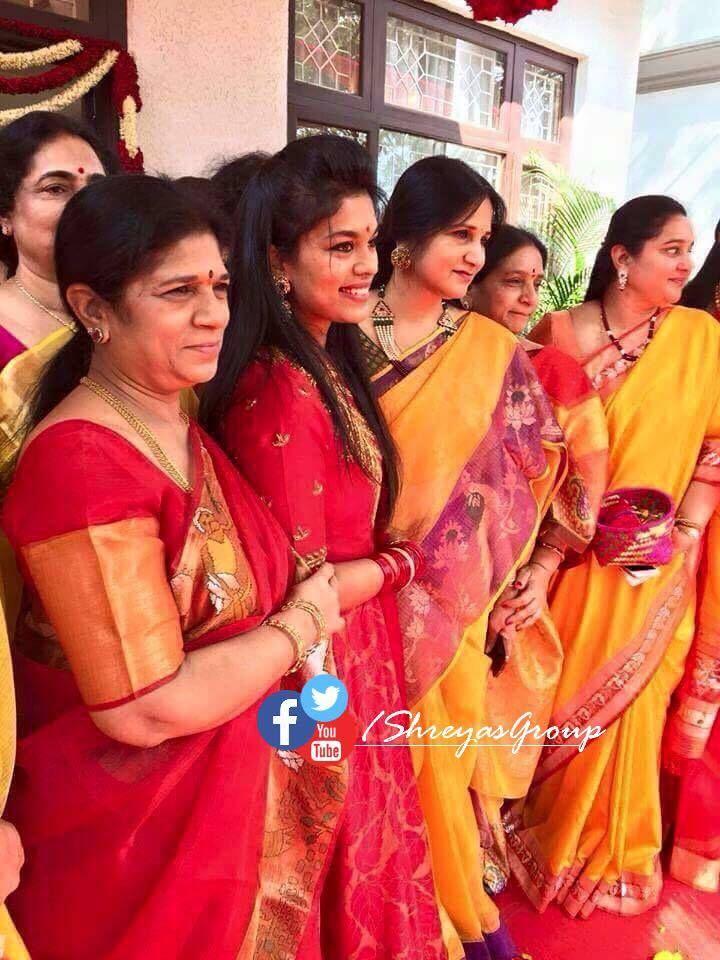 Mega Family at Srija Mehandi Function Photos