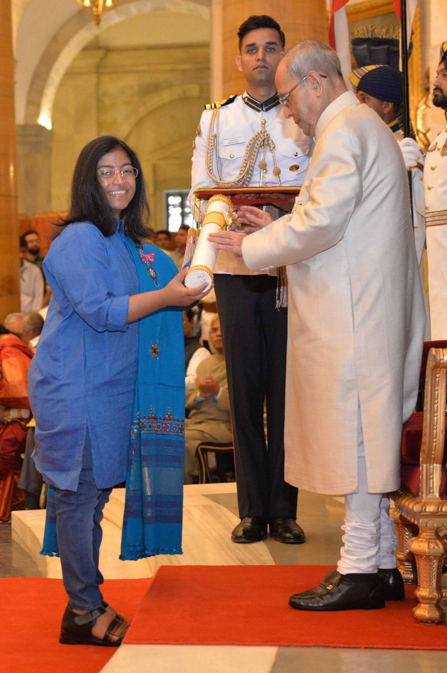 Padma Sree Award Dr.Sunitha Krishnan Photos