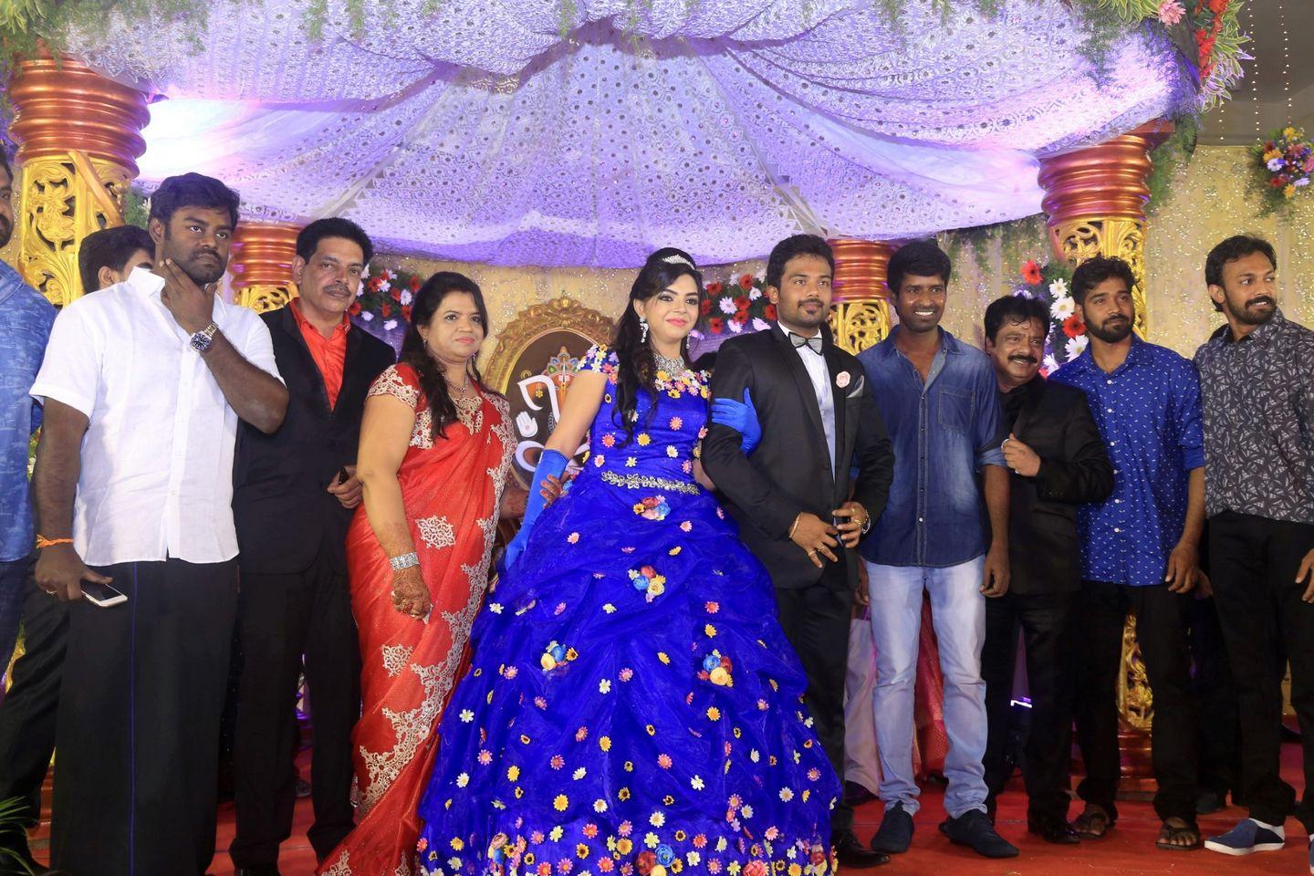 Pandiarajan Son Prithvirajan Weds Akshaya Reception Photos