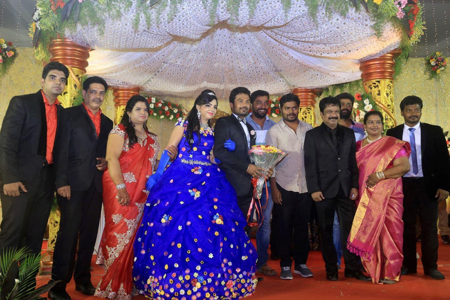 Pandiarajan Son Prithvirajan Weds Akshaya Reception Photos