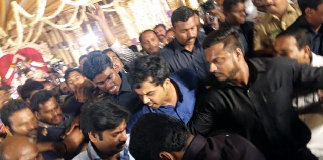 Pawan Kalyan New Photos at Ambati Rambabu Daughter Wedding