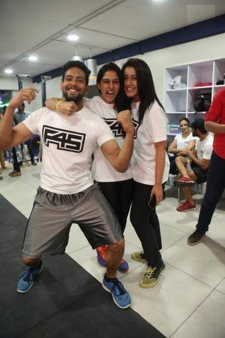 Rakul Preet Singhs F45 Gym Launch Photos