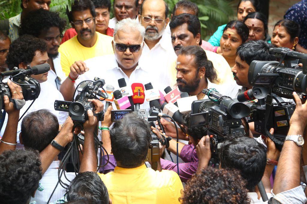 Sarathkumar Filing Nomination Photos