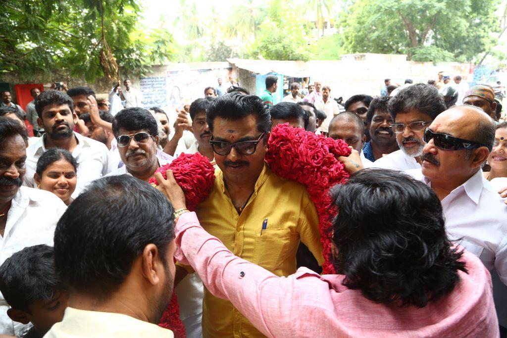 Sarathkumar Filing Nomination Photos