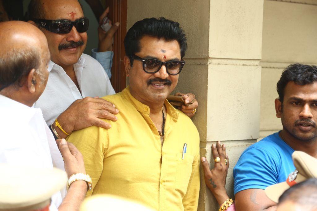 Sarathkumar Filing Nomination Photos