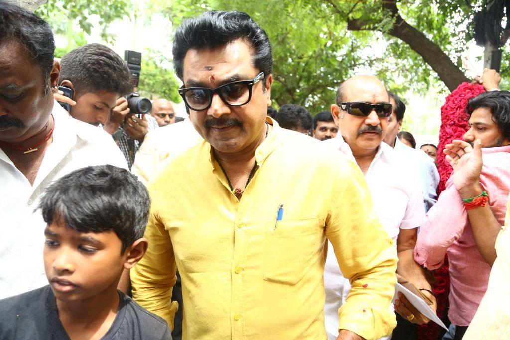 Sarathkumar Filing Nomination Photos