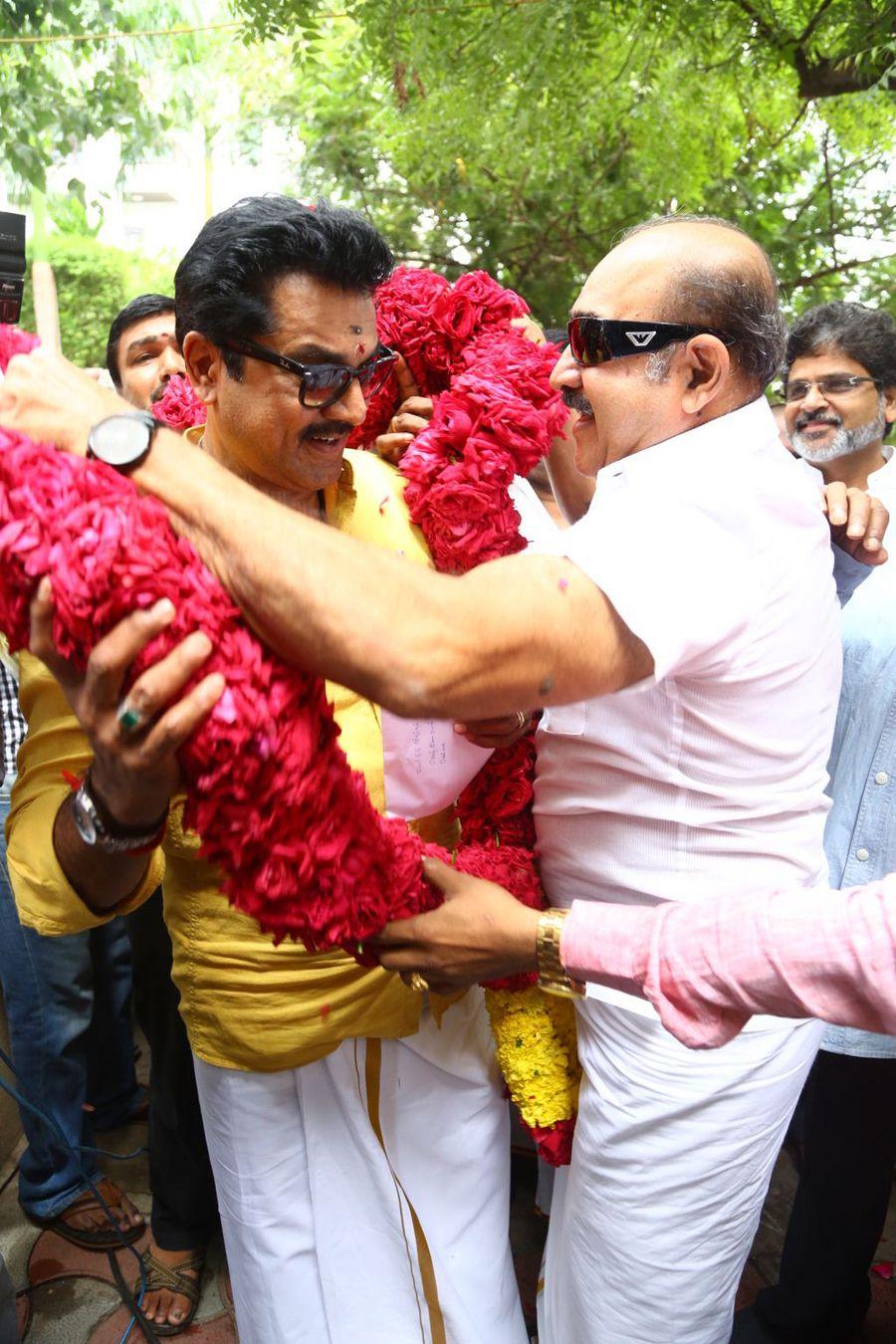 Sarathkumar Filing Nomination Photos