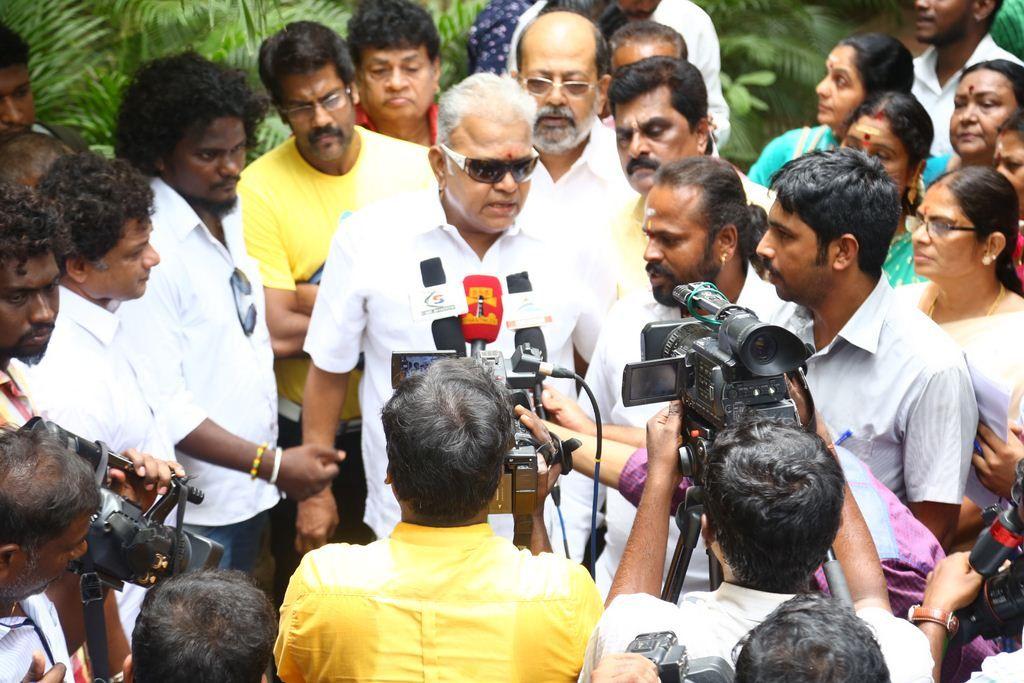 Sarathkumar Filing Nomination Photos